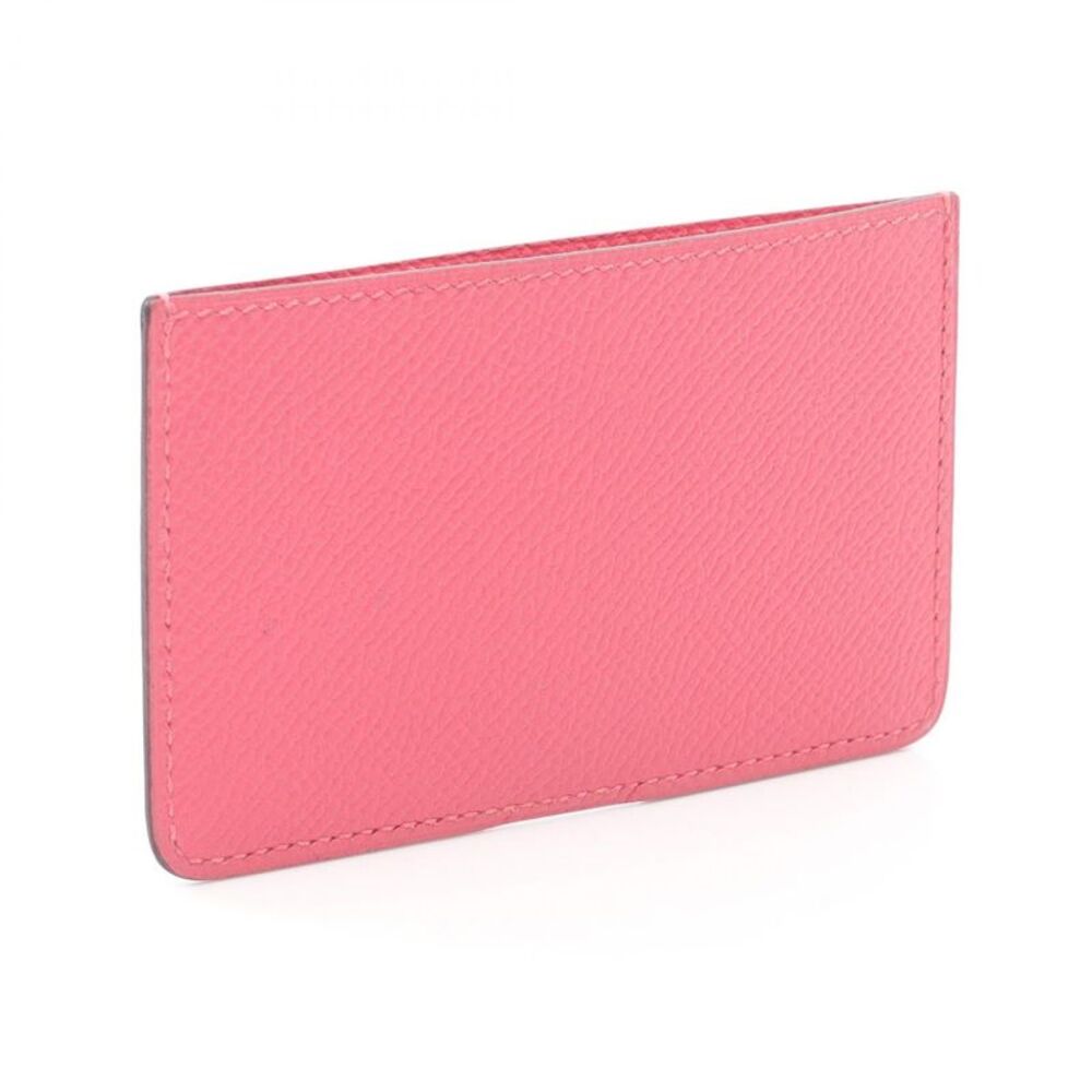 Hermes Rose Azalee Card Case - Picture 6 of 7